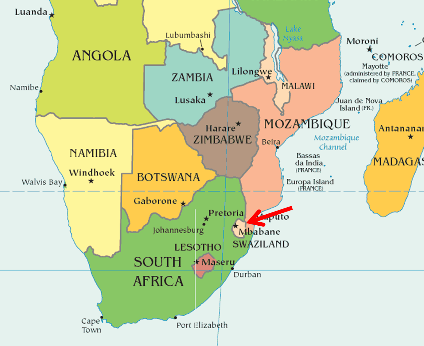 Our Mission to Swaziland & Johannesburg South Africa
