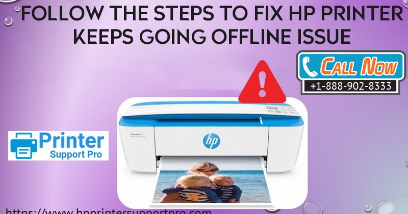 Follow the Steps to Fix HP Printer Keeps Going Offline Issue