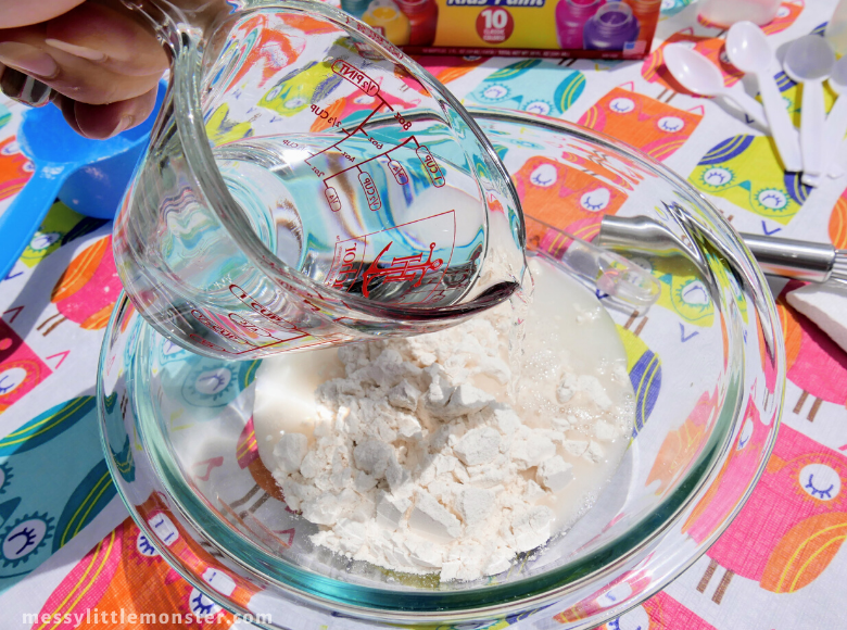 Outdoor Puffy Paint Recipe Messy Little Monster