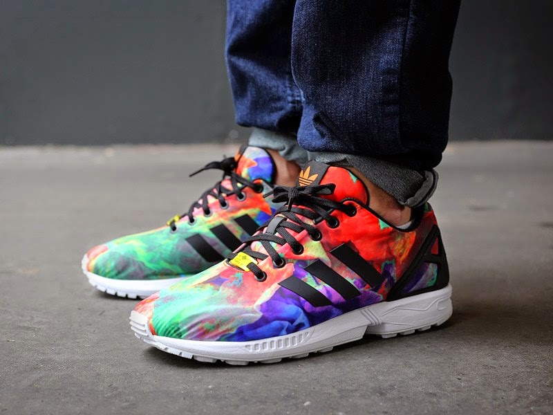 adidas zx flux st tropic melon