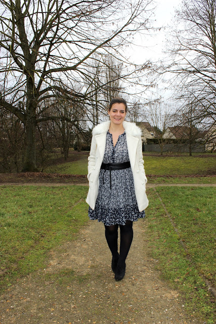 robe maje en hiver, sac rouge zara, les petites bulles de ma vie