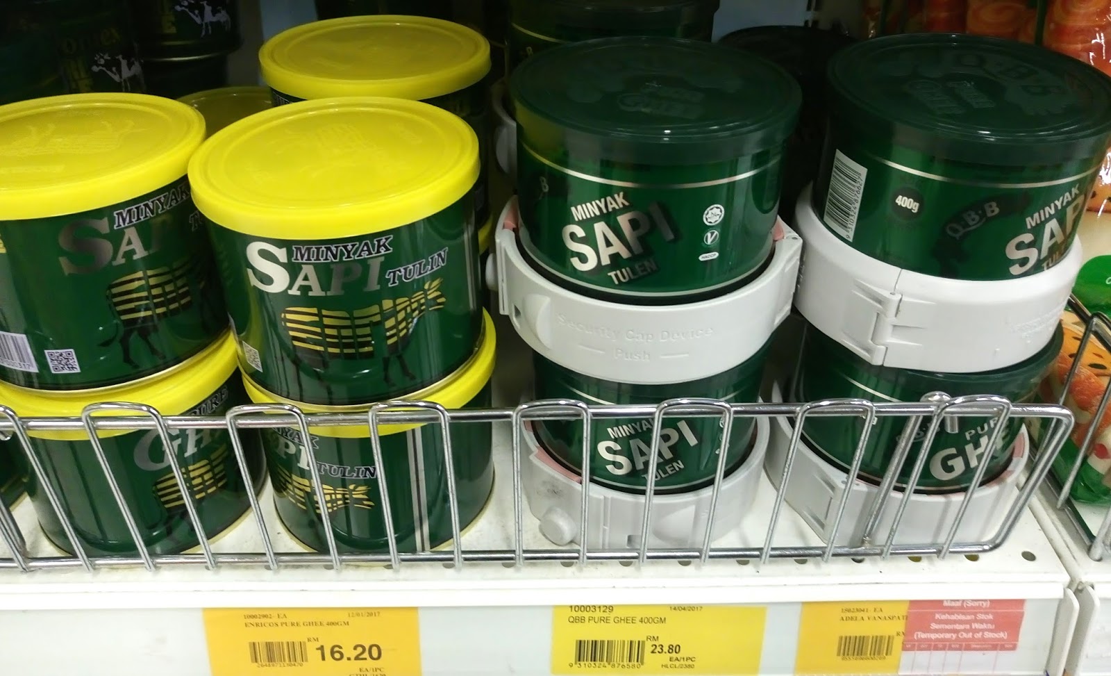 Just observations... The fragrant aroma of clarified butter