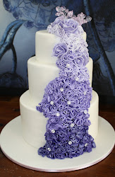 purple cake graduating cakes lavender pretty flower engagement flowers gorgeous weddings pink colors amazing sandy gradient