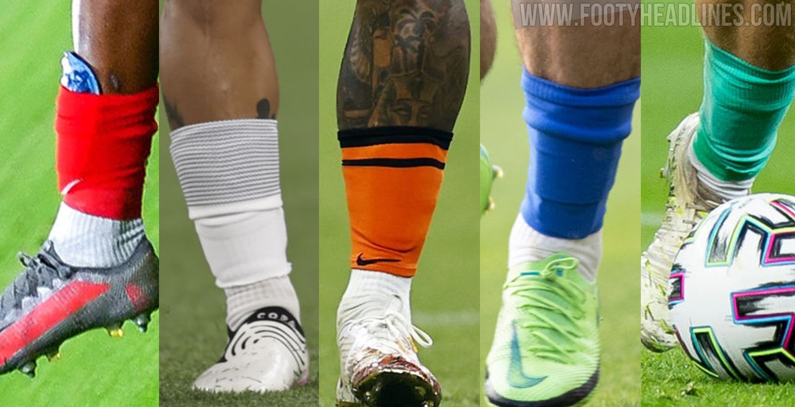 Many Players Wear Their Socks Very Low In Euro 2020 Footy Headlines