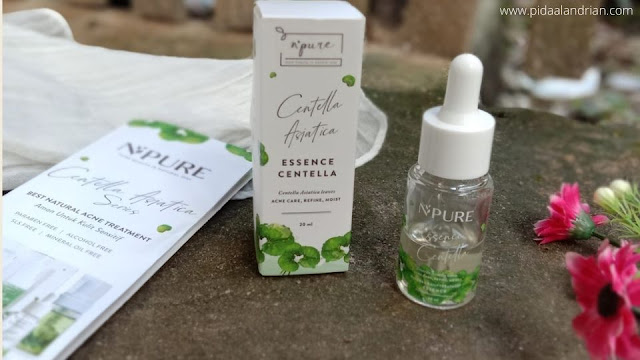 basmi jerawat bersama npure centella asiatica series