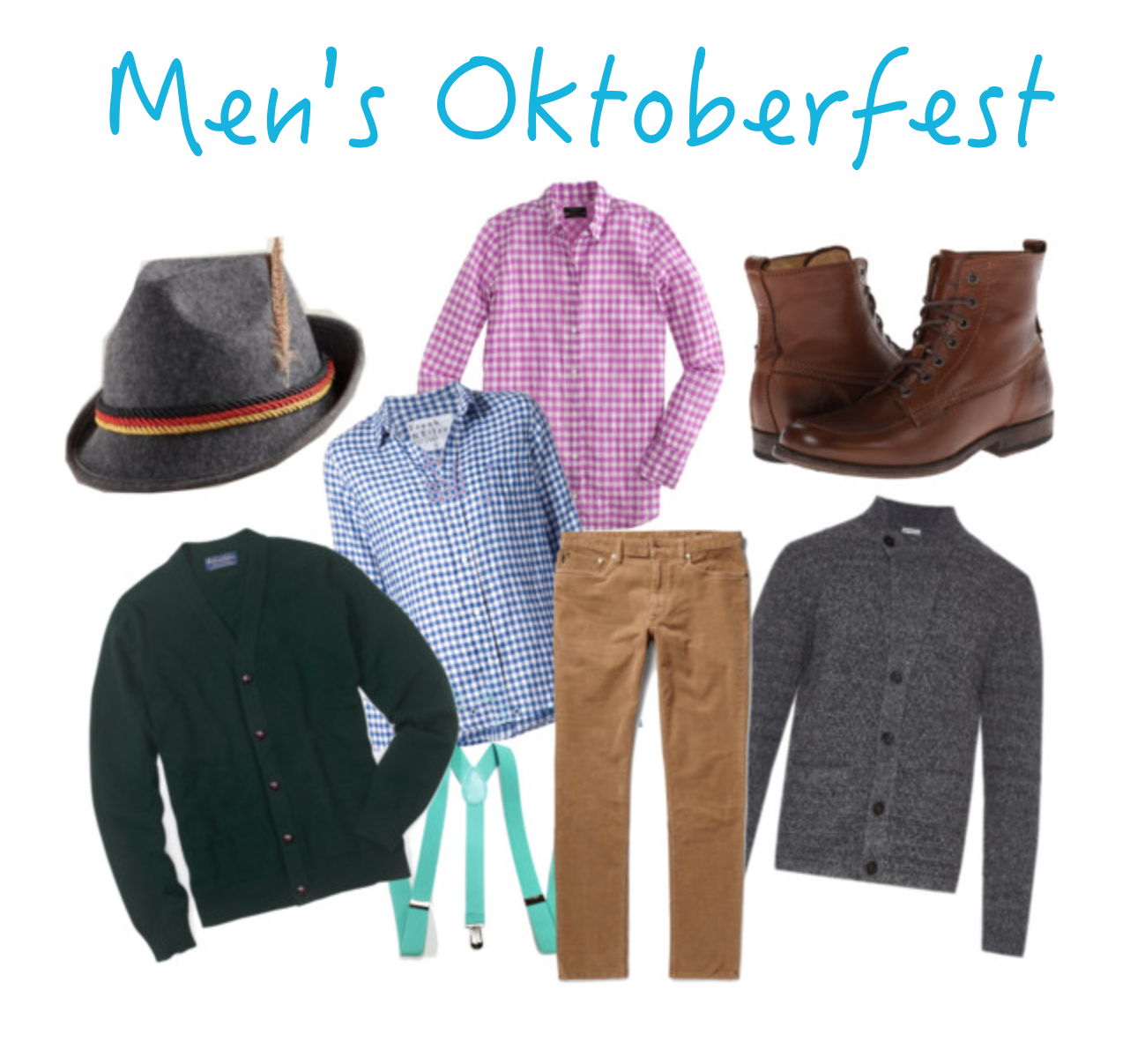 Men's outfits for the oktoberfest