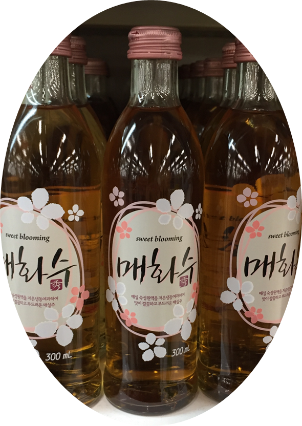 How about drink Korean plum liquor? Korean alcoholic drink