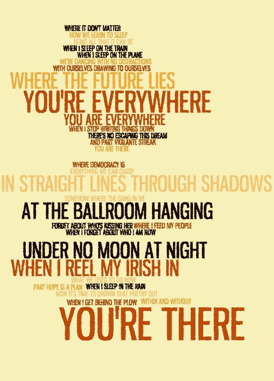 Everywhere, Everything lyrics | Sticker