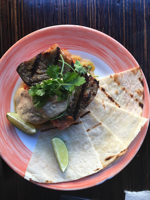 Grilled Sockeye Salmon at Three Magnets Brewing Co. in Olympia, WA | A Hoppy Medium