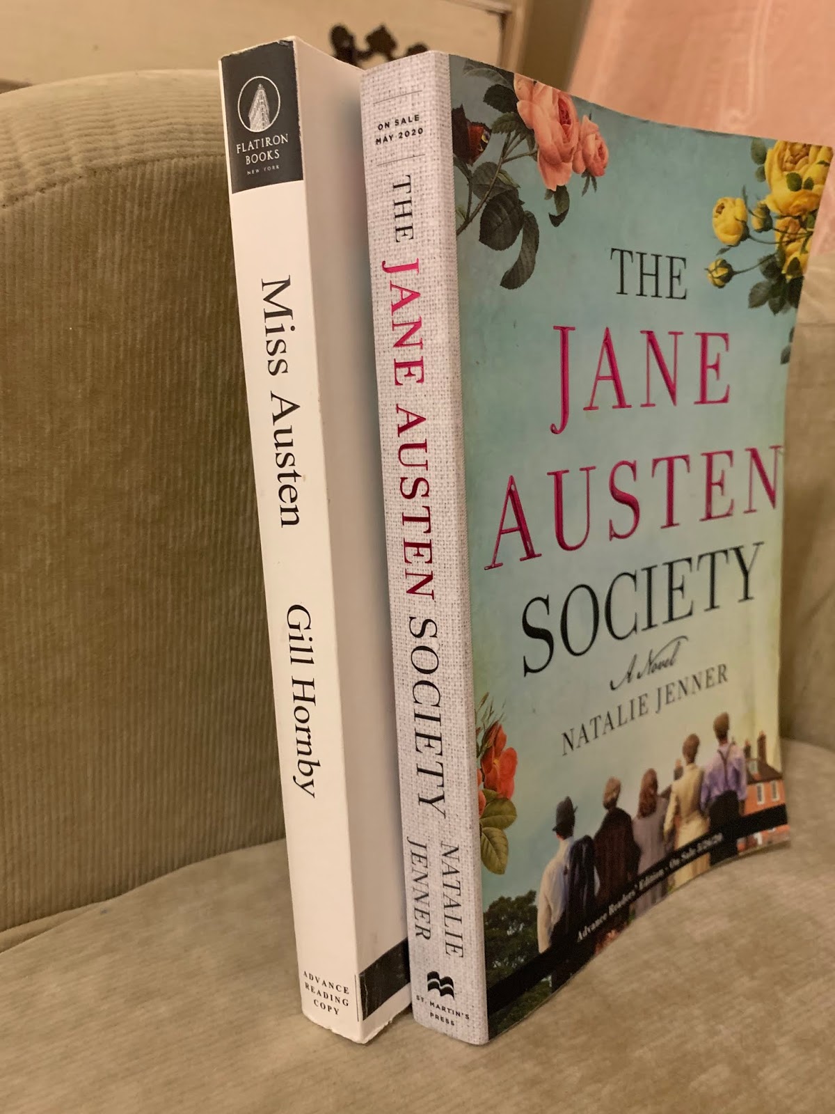 The Secret Victorianist: Austen in 2020: Miss Austen by Gill Hornby and The  Jane Austen Society by Natalie Jenner