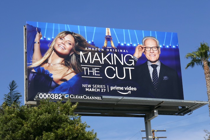 Making the Cut series launch billboard Making the Cut series billboard