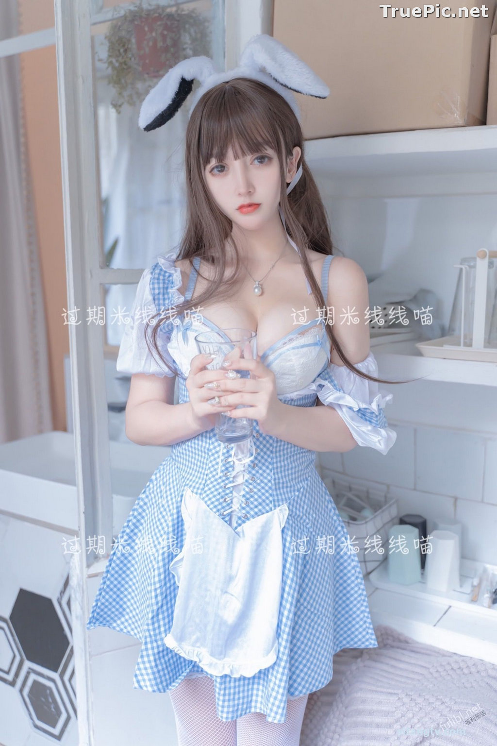 Image Chinese Cosplay Model - 过期米线线喵 (米線線sama) - Sexy Bunny Girl - TruePic.net - Picture-16