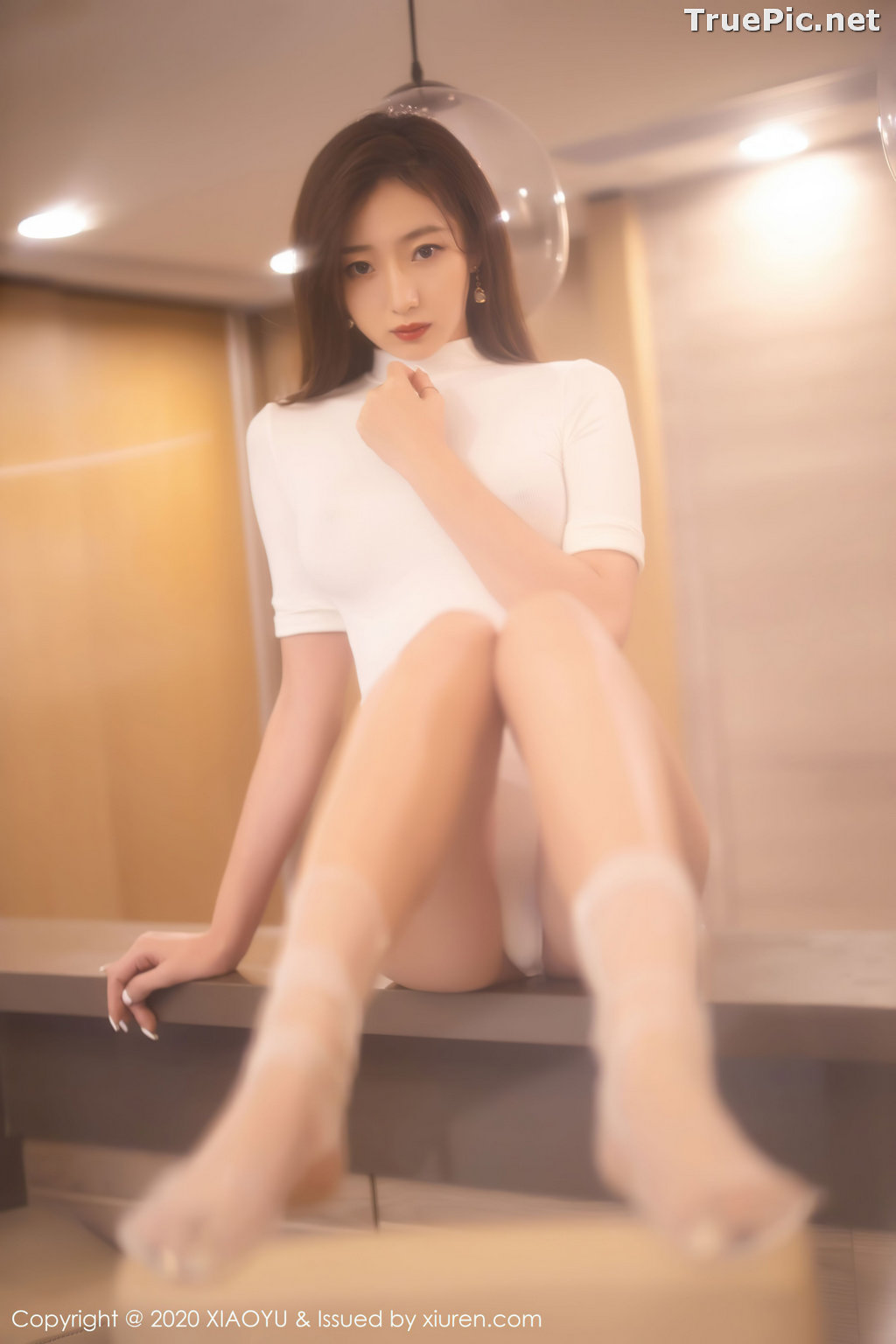 Image XiaoYu Vol.389 - Chinese Model - 安琪 Yee - Beautiful In White - TruePic.net - Picture-22