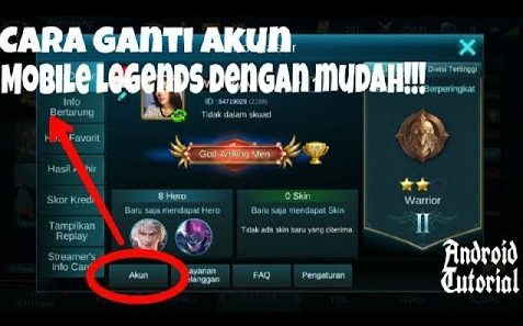 Cara Mengatasi Masalah ML Yang Tidak Bisa Ganti Akun (Mobile Legends)