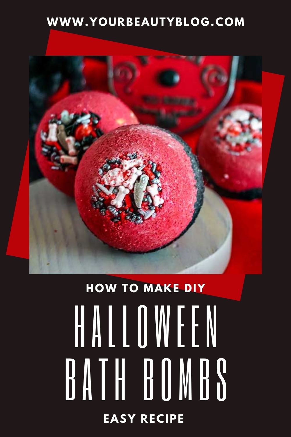 How to Make Halloween Bath Bombs Everything Pretty