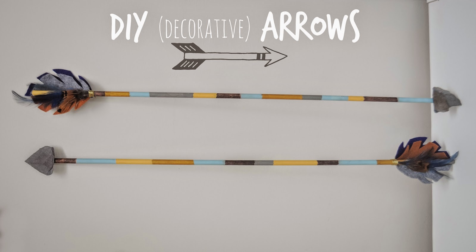 DIY Arrows Tutorial. Sort of. Pretty Real