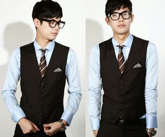 cara bergaya rapi menggunakan rompi