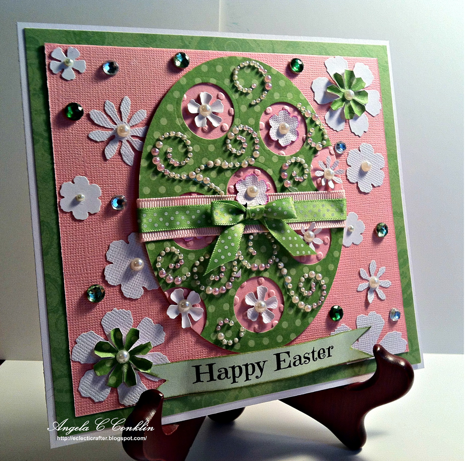 Handmade Easter Egg Card