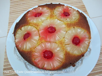 Resep Cake Nanas - Pineapple Upside Down Cake