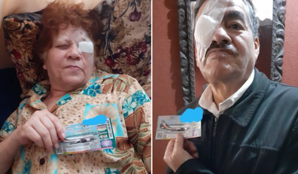 Abuelitos compran “cachitos” tras recibir operación en el IMSS “quieren devolver un poco"