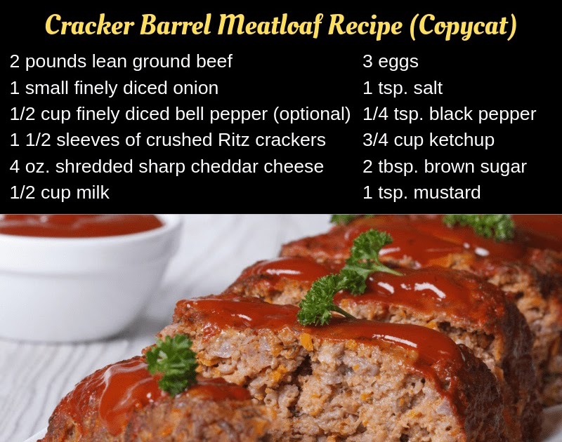 CrackerBarrel Meatloaf