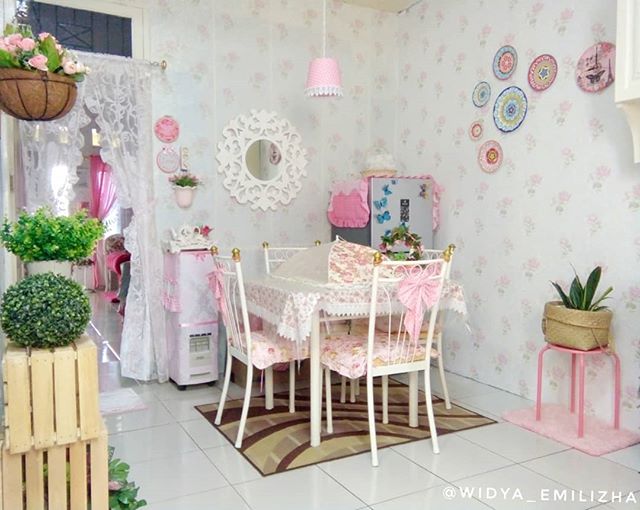 Kumpulan Inspirasi Desain Ruang Makan Bergaya Shabby Chic Buat