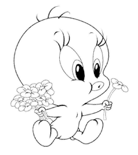 Best Free Printable Tweety Birds Coloring Pages for Kids