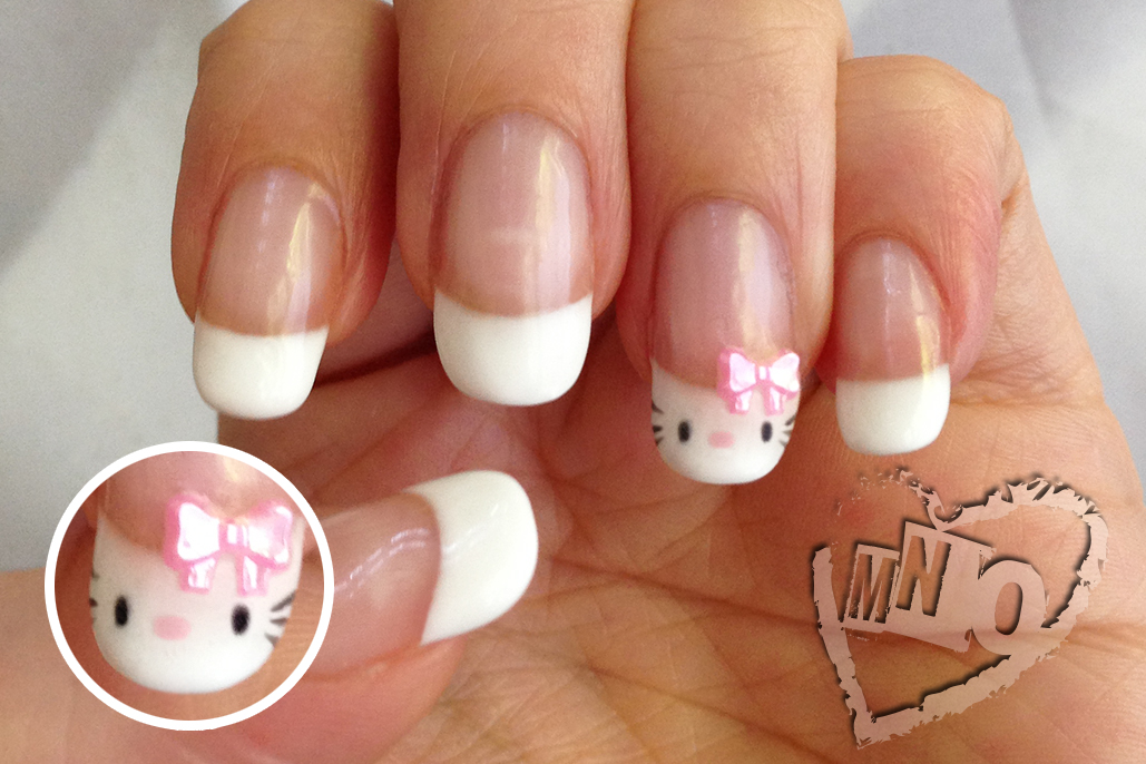 mno Cute Hello Kitty French Manicure