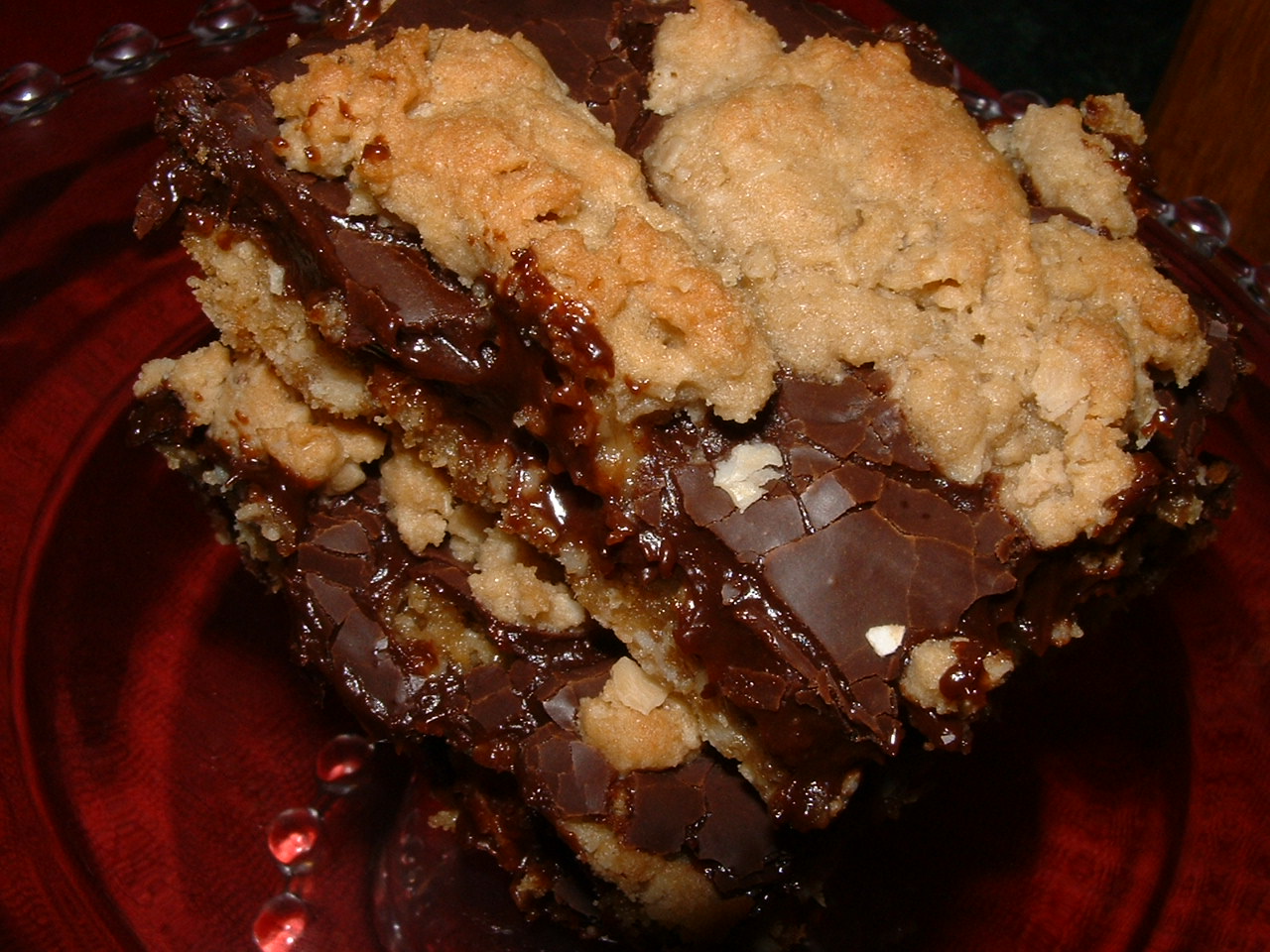 Simply Red Fudge Revel Bars