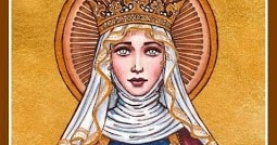 Hungaria janda Santa Elisabeth dari Hungaria, Janda - The Santo Katolik