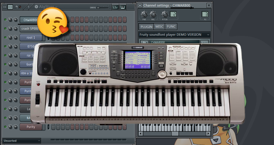 yamaha a1000 fl studio 12