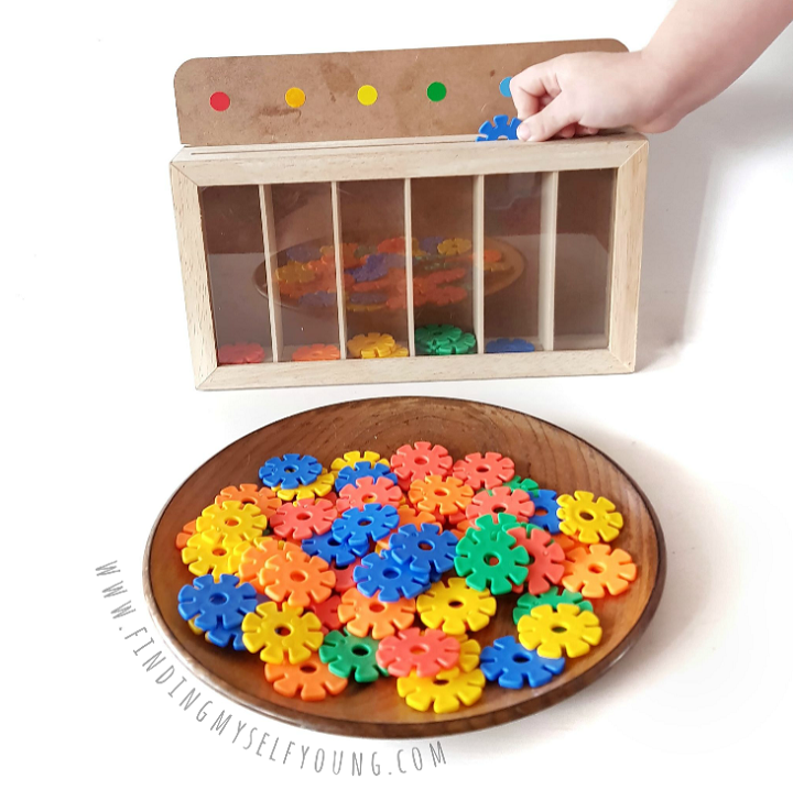 18 Colour Sorting Activities for toddlers Finding Myself Young