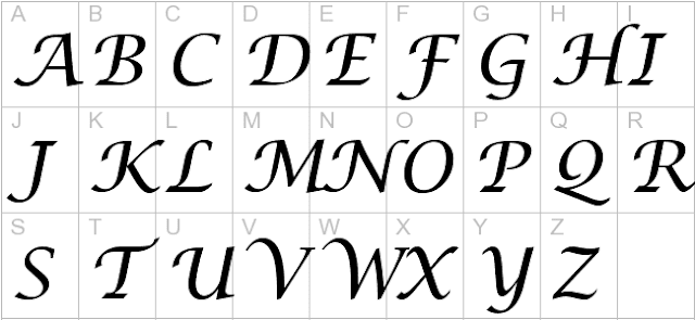 Lucida Cursive Font Lucida Cursive Font
