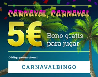 5 euros gratis por carnaval todoslots 12-14 febrero 2021 5 euros gratis por carnaval todoslots 12-14 febrero 2021