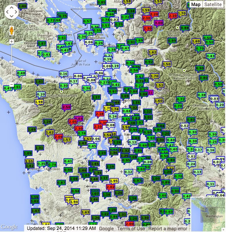 Cliff Mass Weather Blog Longlived atmospheric river hits the Northwest