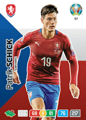 Panini Adrenalyn XL UEFA Euro EM 2020 Captain Karte Nr 93 Vladimir Darida