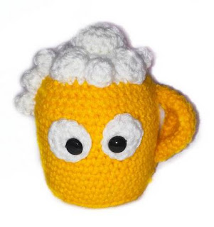 PATRON GRATIS JARRA DE CERVEZA AMIGURUMI 40185