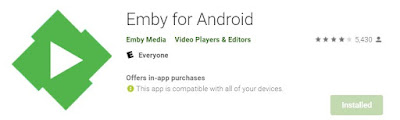 Install Emby for Android