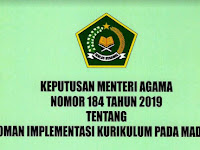 KMA Nomor 184 Tahun 2019