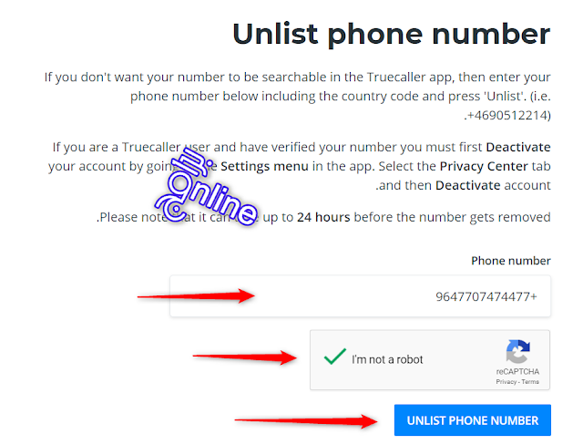 كيفية حذف رقمك من تروكولر