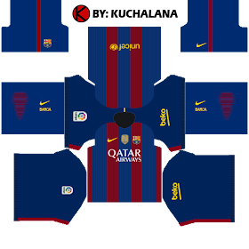 Barcelona Kits 2016/2017 - Dream League Soccer 2015