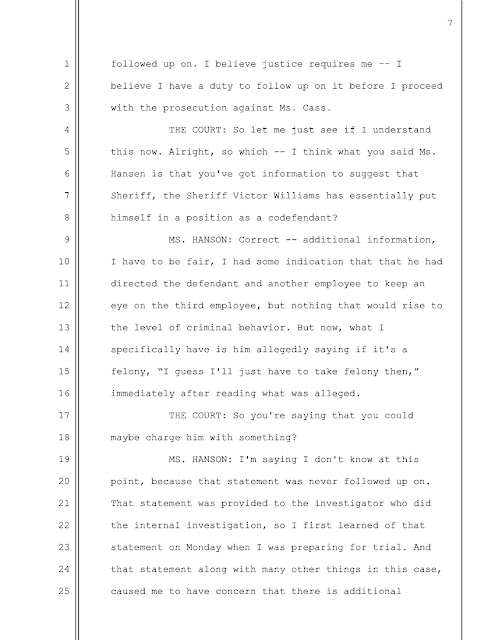 Lion News: Corrupt Itasca Co Sheriff Vic Williams Admits To Ordering