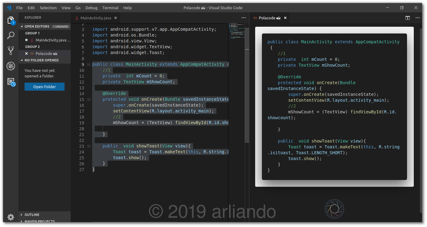 Mengambil Screenshot Syntax Pemrograman Menggunakan Visual Studio Code ...