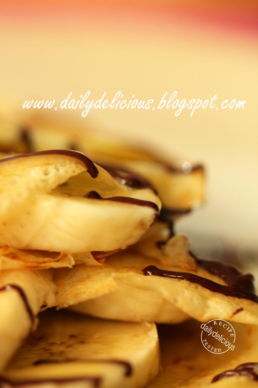 dailydelicious thai Banana Pancake with Toffee Sauce Sweet Sweet Brunch