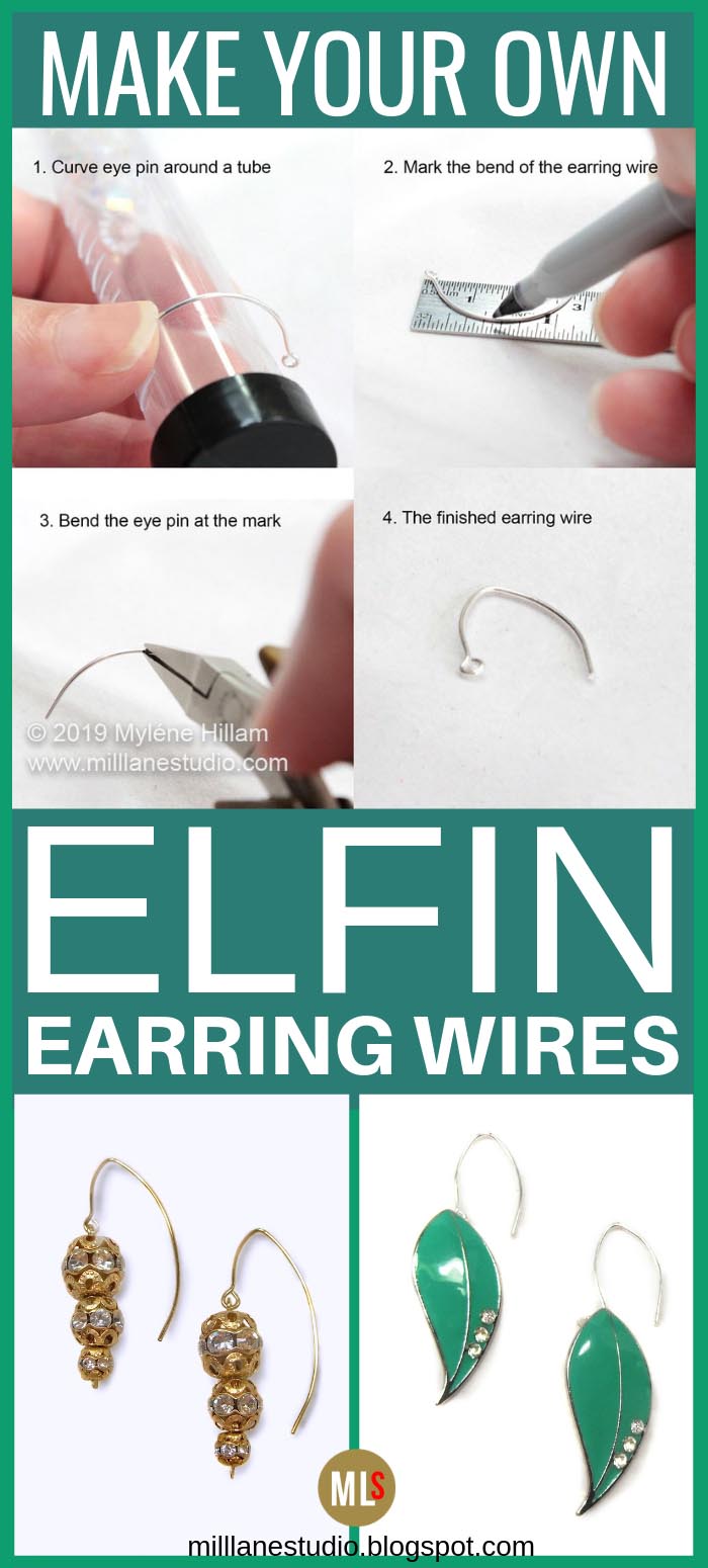 Mill Lane Studio How to Make Elfin Earring Wires Like a PRO
