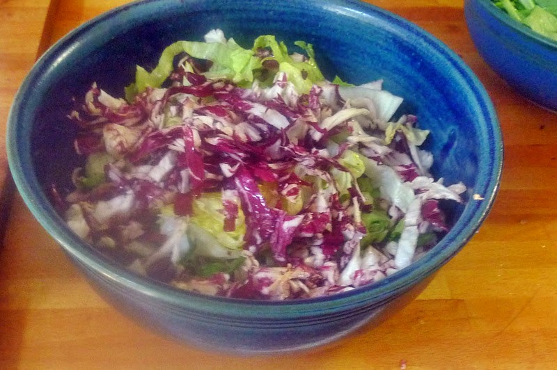 Schnippelboy: Brunnenkresse-Radicchio-Eisbergsalat-Feldsalat-Braune ...