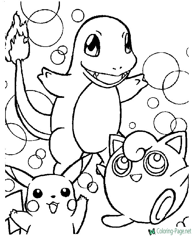 Printable Pokemon Coloring Pages ~ Coloring Print