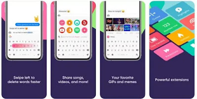 Fleksy Keyboard أفضل تطبيق كيبورد لأجهزة iPhone و iPad