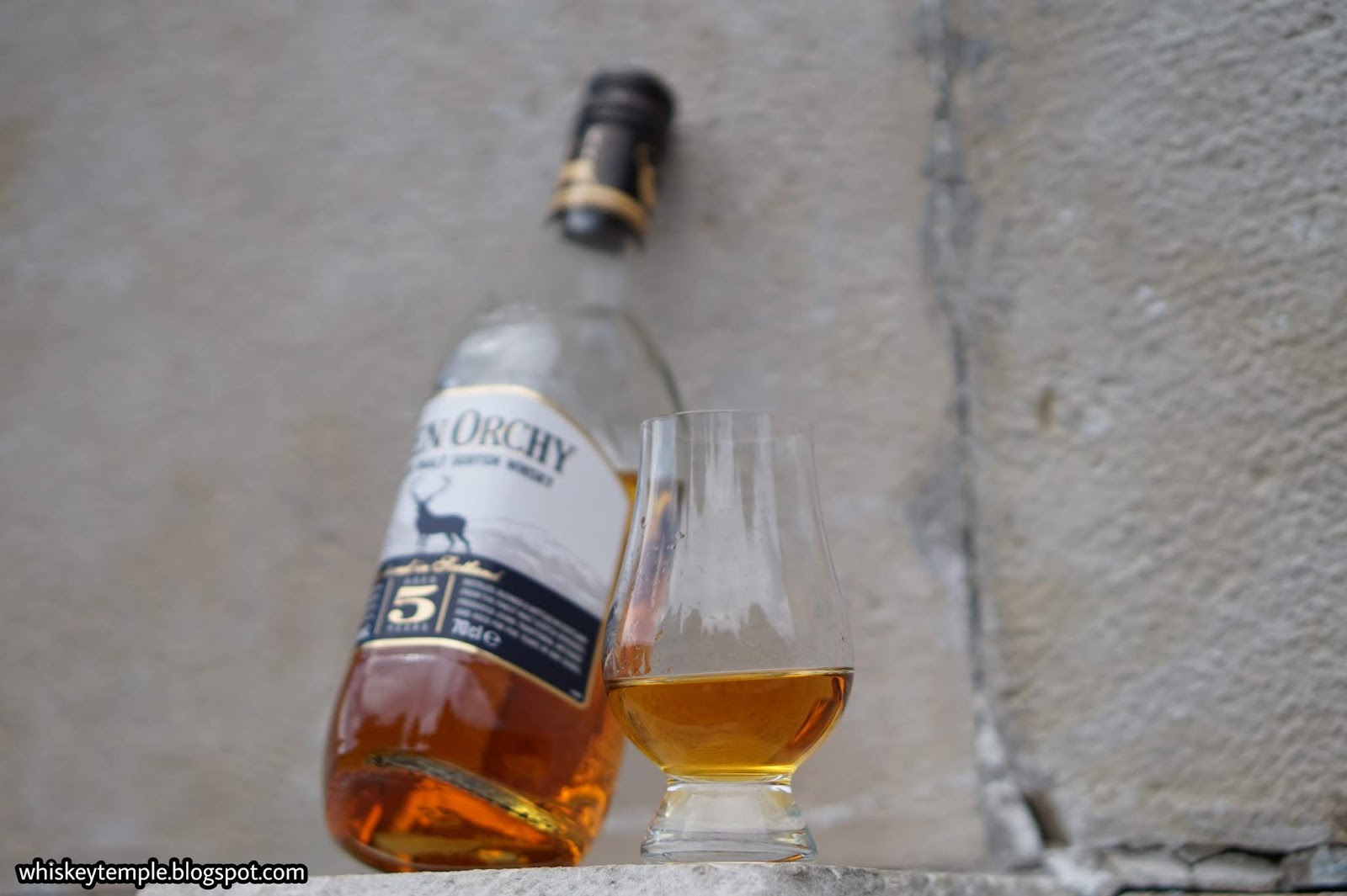 Glen Whiskeytemple 5 whisky Orchy – malt y.o. blended