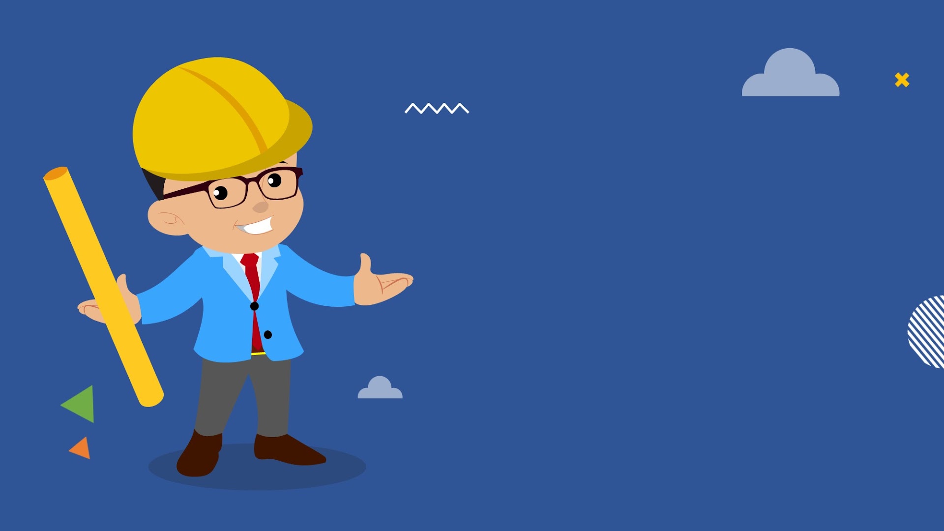 Cartoon Civil Engineer Google Slides Themes and PPT